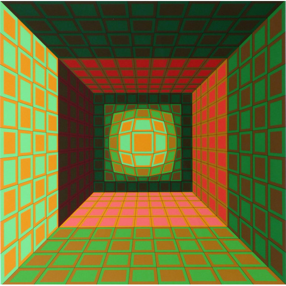 Victor Vasarely - Kaldor 1980 - Original lithograph