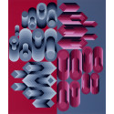 Victor Vasarely - Tecture 1983 - Lithographie originale