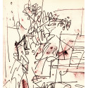 Lithographie - Le duo Piano et Violon-gen-paul