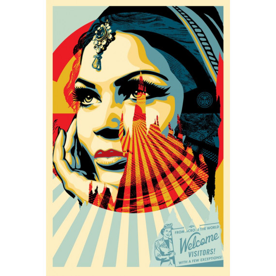 American dream -lithograph-shepard-fairey-obey