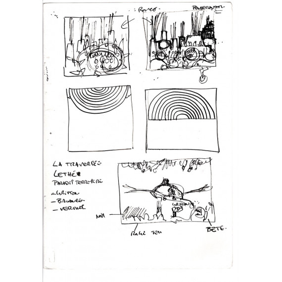 La Divine Comédie : Book + Print + Sketch N°8