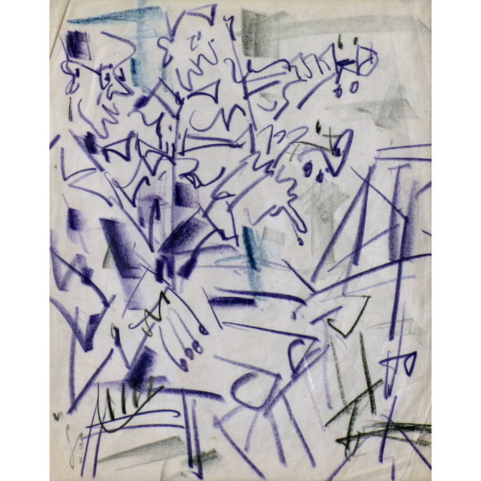 Drawing : Two musicians Drawing : Two musicians