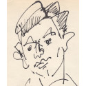 Dessin - Portrait de jeune homme