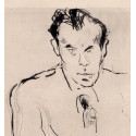 Gravure : Louis Ferdinand Céline par Gen Paul