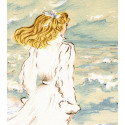 Claude Montoya - La jeune femme qui regarde la mer