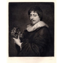 Engraving of 1879 - Engraving by Charles Albert Waltner - François Duquesnoy dit François Flamand