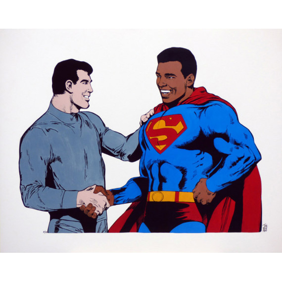 Black Superman - Édition limitée Muhammad Ali et Clark Kent