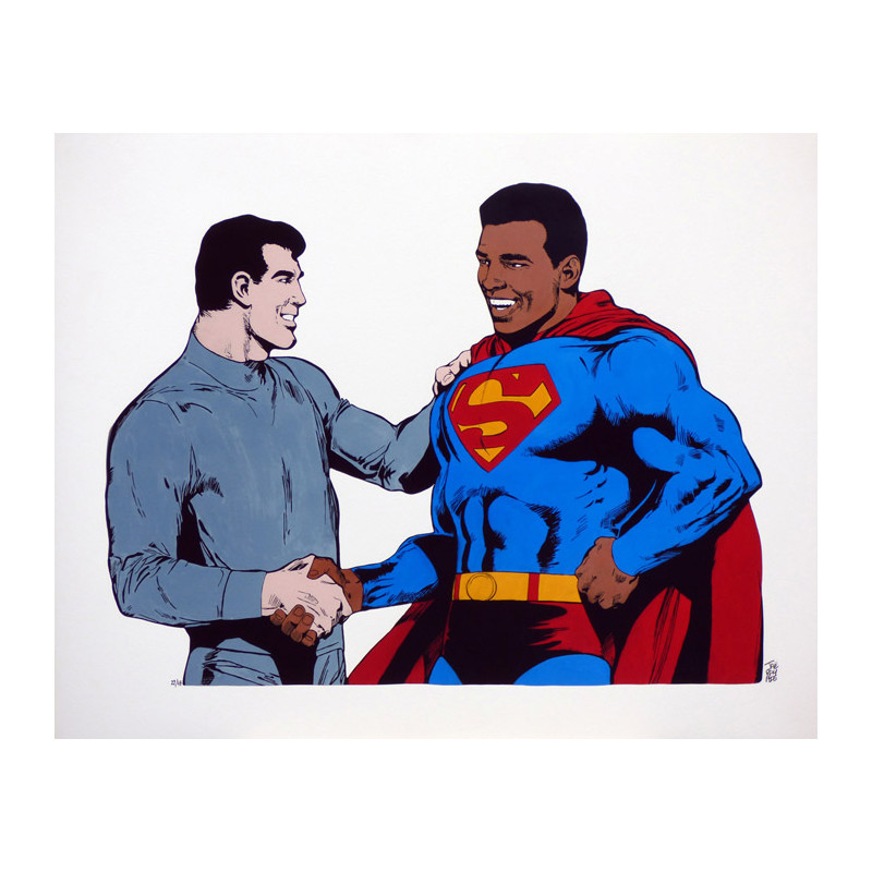JAERAYMIE | Buy painting and biography | Black Superman Ali