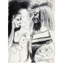 Pablo PICASSO - Lithograph - The King