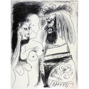 Pablo PICASSO - Lithograph - The King