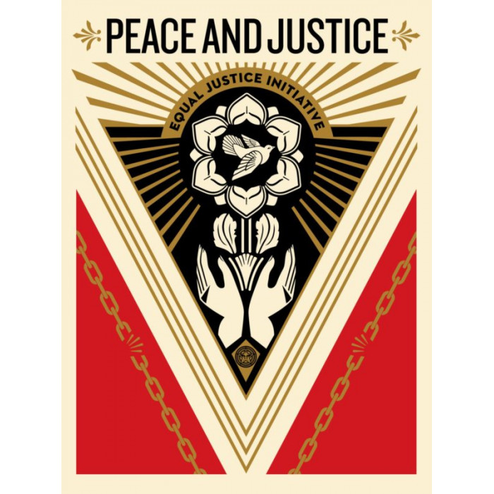 Shepard Fairey - Obey - Peace and Justice 2018 Shepard Fairey - Obey - Peace and Justice 2018