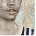 Akelo - Peinture - Jeune homme à la casquette noire