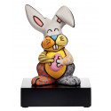 Britto - Sculpture - Le Lapin Gris