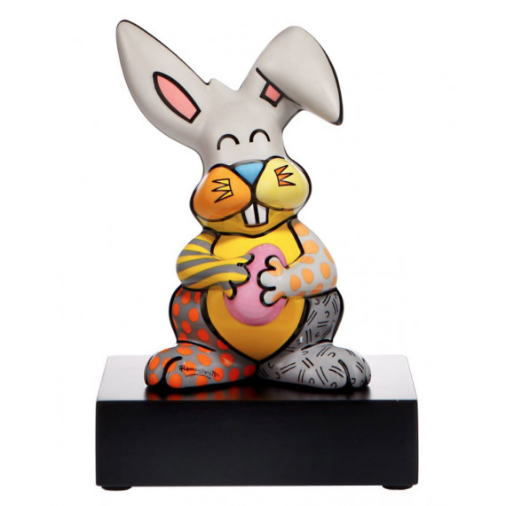 Britto - Sculpture - Le Lapin Gris