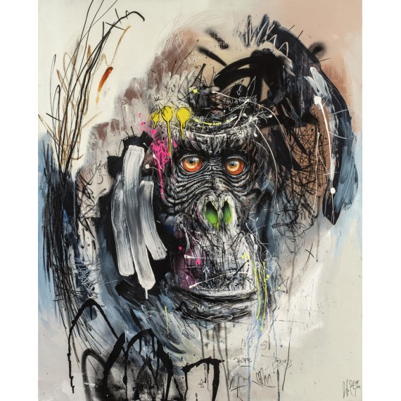 Sax - Original Painting - Urban Gorilla III