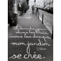 Ma rue par Achbé -Dans tes yeux, dans tes bras, sous tes draps, mon jardin se crée