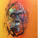 Sax - Painting - Urban Orangutan