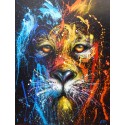 Sax - Painting - Urban Lion