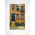 Lithograph - Alexander’s house New York USA