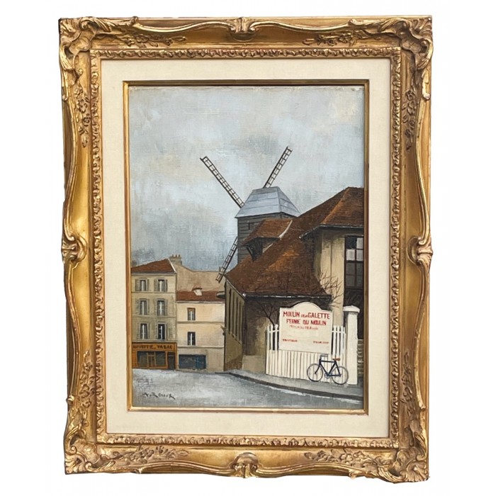 Le Moulin de la Galette à Montmartre