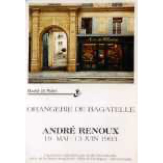 André Renoux Affiche Air de Chasse 1993