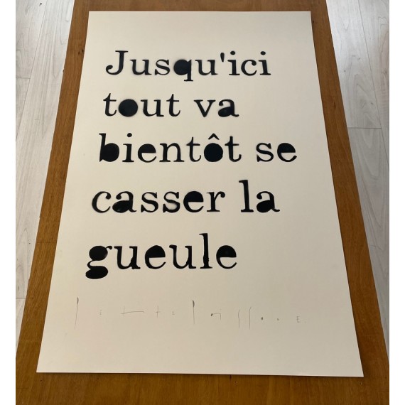 petite poissone Jusqu'ici tout va bientôt se casser la gueule