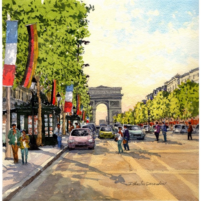 paris-l-avenue-des-champs-elysees -jean-charles-decoudun