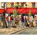 Les peintres de la Place du Tertre à Montmartre, Paris