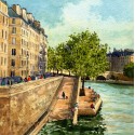 Les bords de Seine à Paris