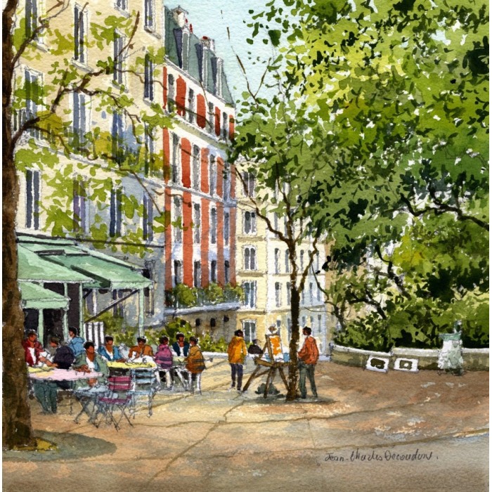L'été en pente douce à Montmartre