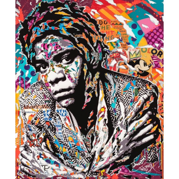 « 1989 » ( Basquiat )-jo-di-bona-peinture-originale-
