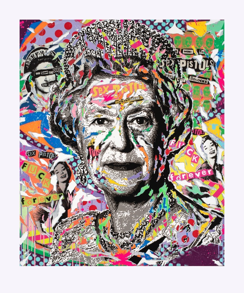 Original painting by the creator of pop graffiti JO DI BONA