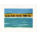 Serge LASSUS - Horses by the sea