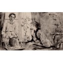 Louise Breslau - Original etching - Contre-Jour