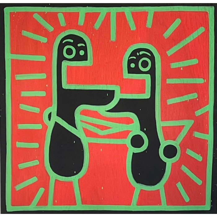 Hugh me - A tribute to Keith Haring