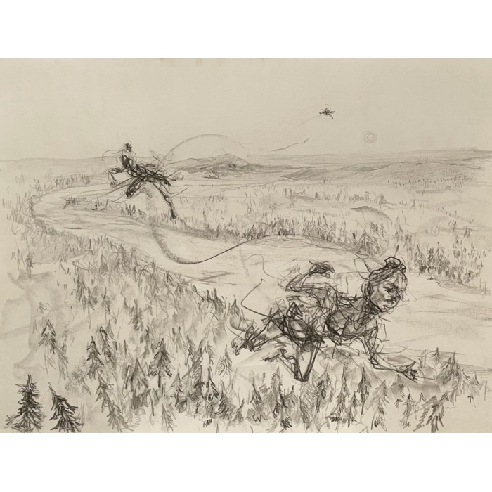 Saut de l'être - Oeuvre 14 Saut de l'être - Oeuvre 14