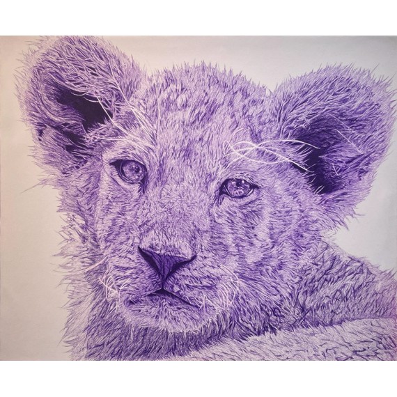 Original drawing -  Leo, Le lionceau