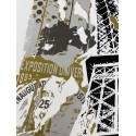 Original Serigraph - The Eiffel tower - Silver and Gold