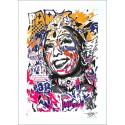 Original Serigraph - Josephine Baker- Red