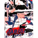 Sérigraphie Originale - L'Arc de Triomphe - Jaune  -par-jo-di-bona-artiste-pop-graffiti