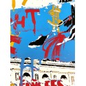 Original Serigraph - L'Arc de Triomphe - Red