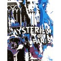 Sérigraphie Originale - Notre-Dame de Paris - Bleue par-jo-di-bona-artiste-pop-graffiti
