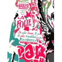 Sérigraphie Originale - Josephine Baker- Vert -par-jo-di-bona-artiste-pop-graffiti