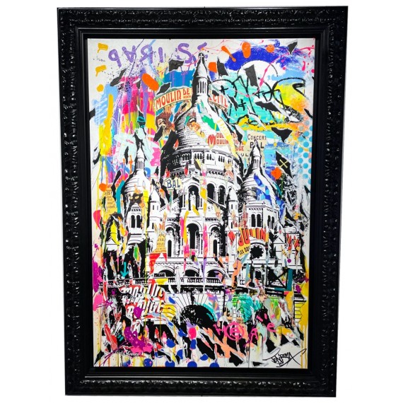 Original Painting - La Basilique du Sacré-Coeur de Montmartre