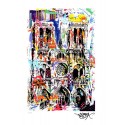 Tirage limité - Notre-Dame de Paris -par-jo-di-bona-artiste-pop-graffiti