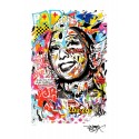Tirage limité - Joséphine Baker -par-jo-di-bona-artiste-pop-graffiti