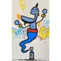Toctoc - Drawing - The Bomb Genie