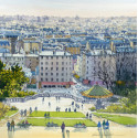 Panorama du Sacré-Coeur à Paris