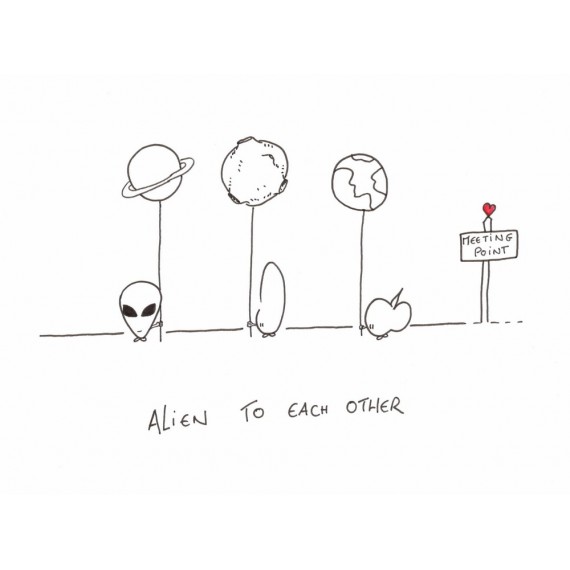 Alien to each other by VIKO