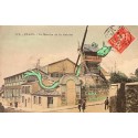Moulin de la Galette Montmartre - Drawing on original 1900 postcard